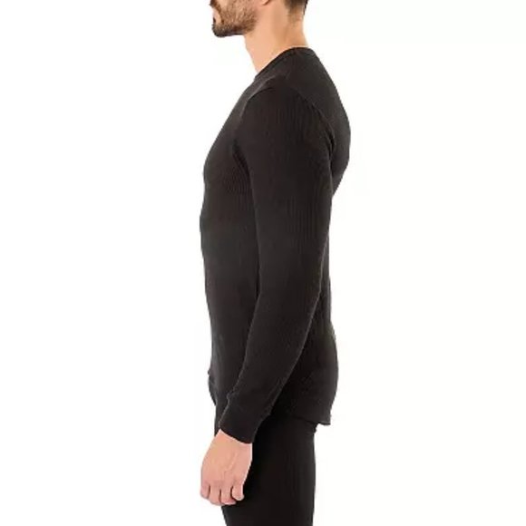 Smiths Work Wear Thermal Men's Underwear Crew Neck Set - X-large - Black - NWT - Picture 6 of 11